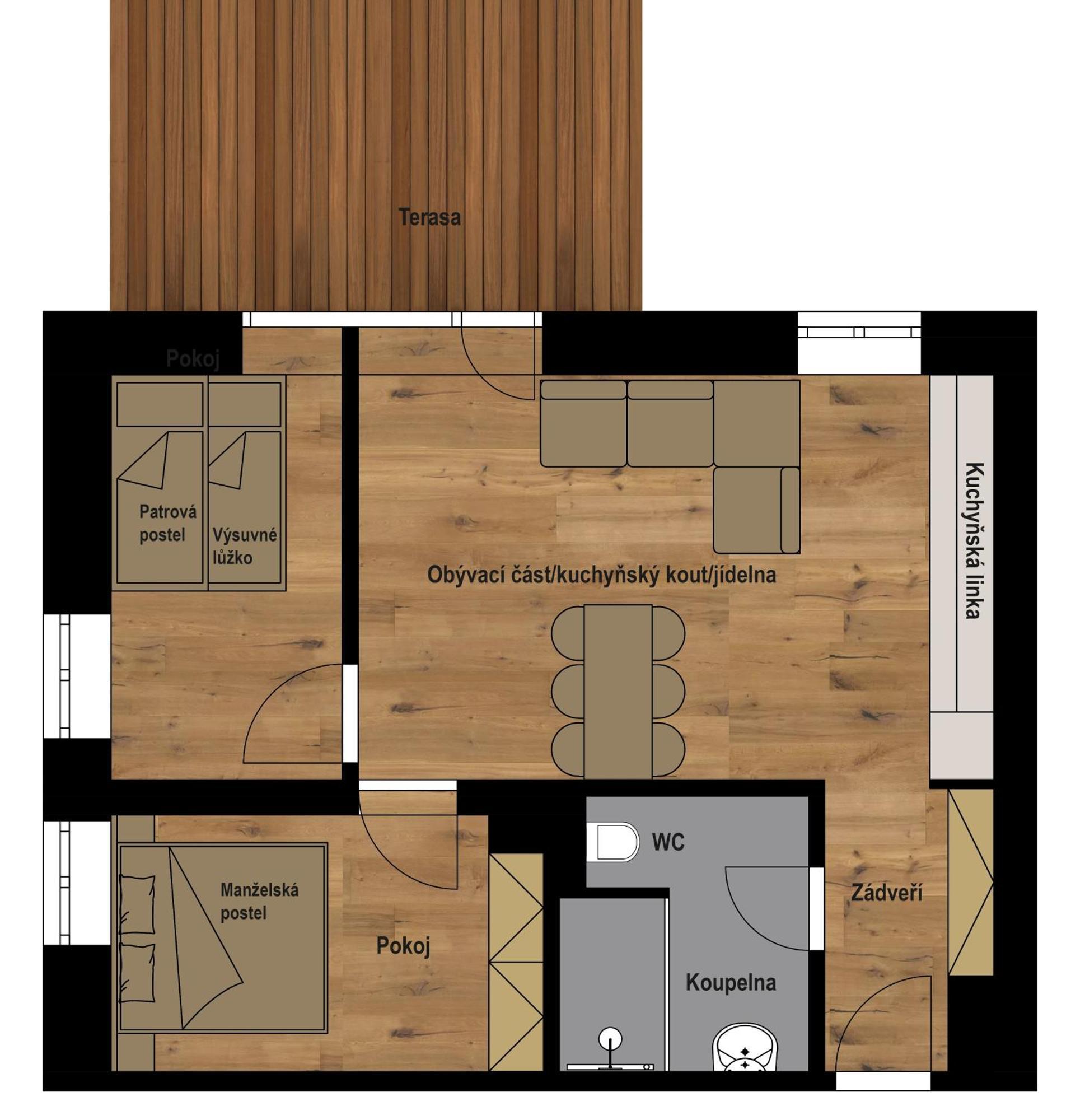 Apartmany Barth Holiday - Rezidence Maj Pec pod Snezkou Δωμάτιο φωτογραφία