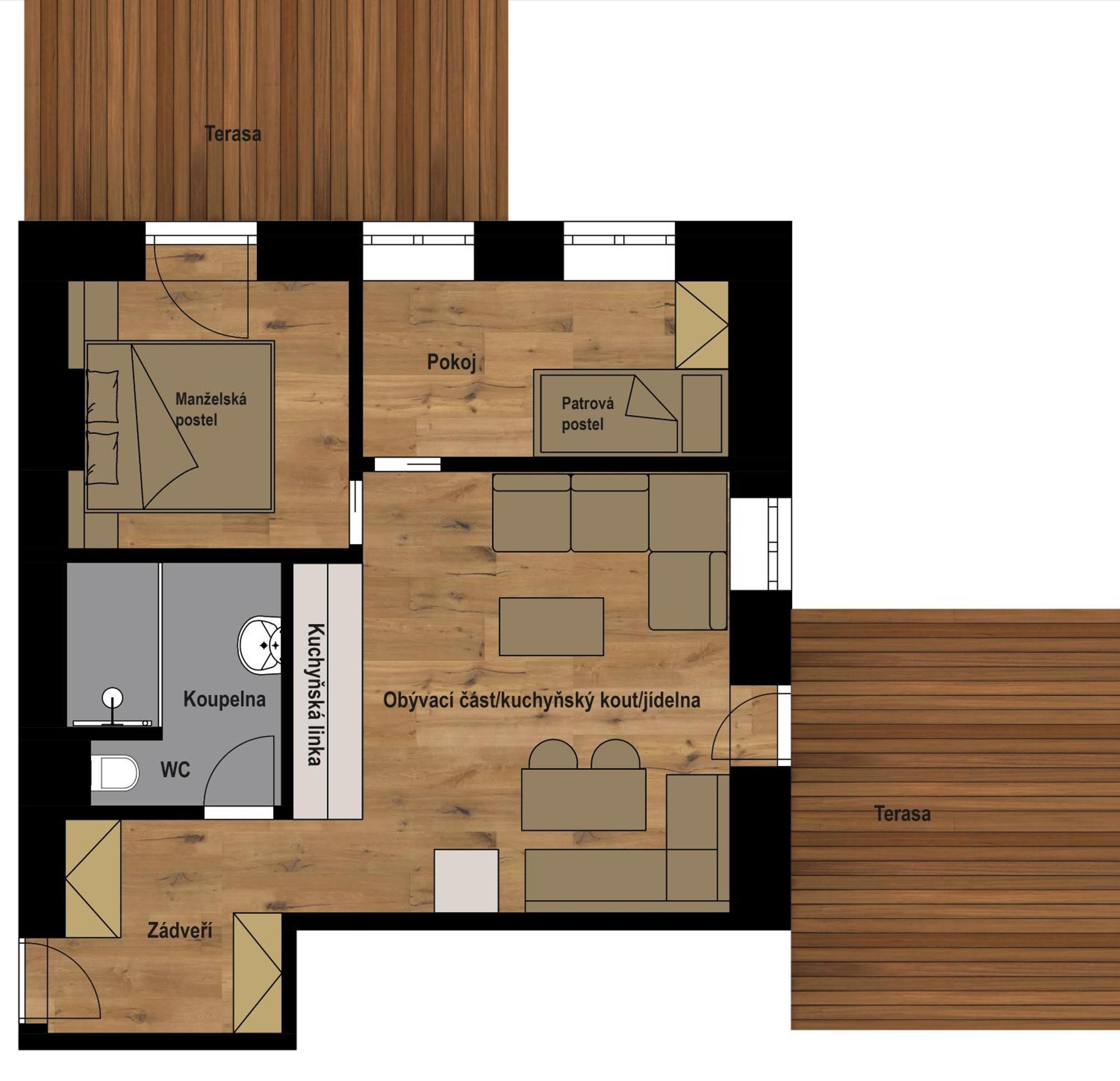 Apartmany Barth Holiday - Rezidence Maj Pec pod Snezkou Δωμάτιο φωτογραφία